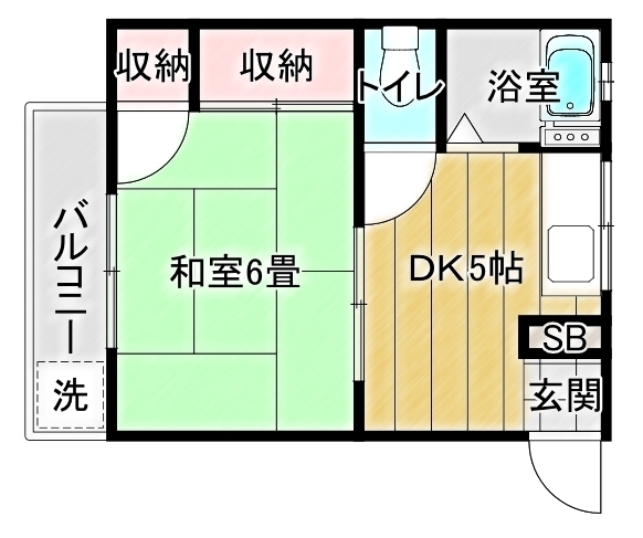 メゾン西綾瀬の間取り