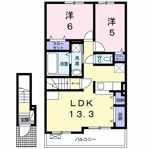 さくらテラスの間取り