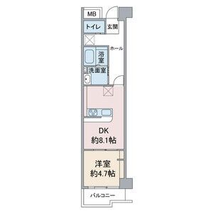 アーバンドエル杁中の間取り