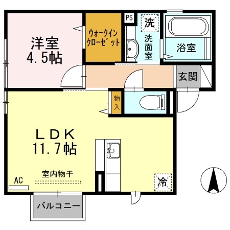 ペニーレインの間取り