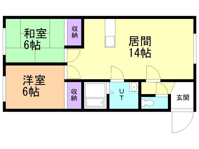 パールハイムの間取り