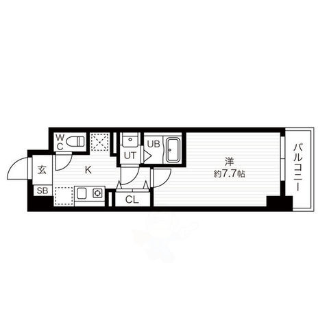 Westland白鷺の間取り