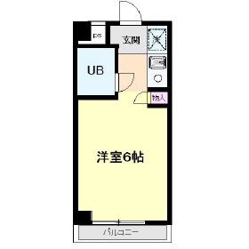 【横浜市戸塚区戸塚町のマンションの間取り】