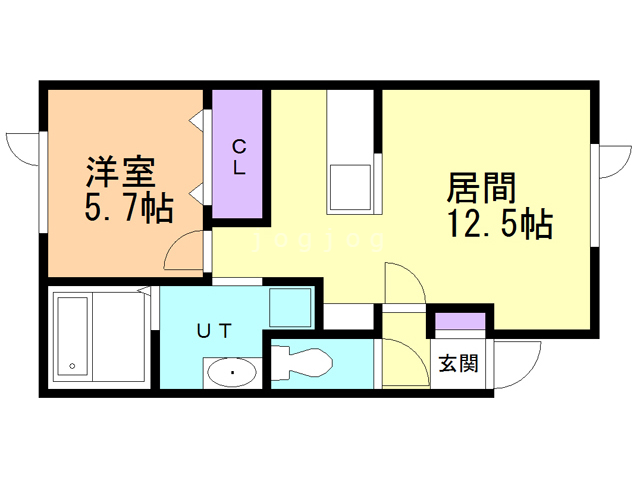 ＡＱＵＡ　ＴＯＰＬＩＮＥ　Vの間取り