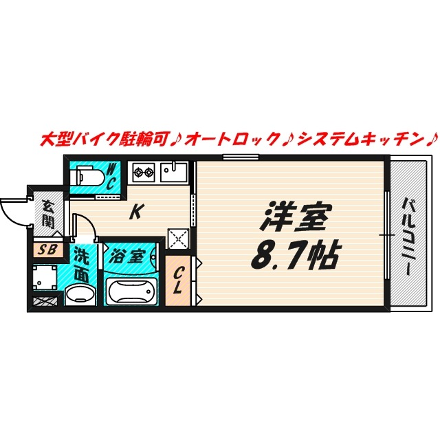 フォレストガーデン成育IIの間取り写真