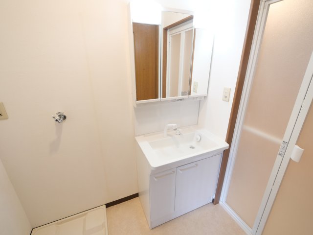 洗面設備　洗面所です