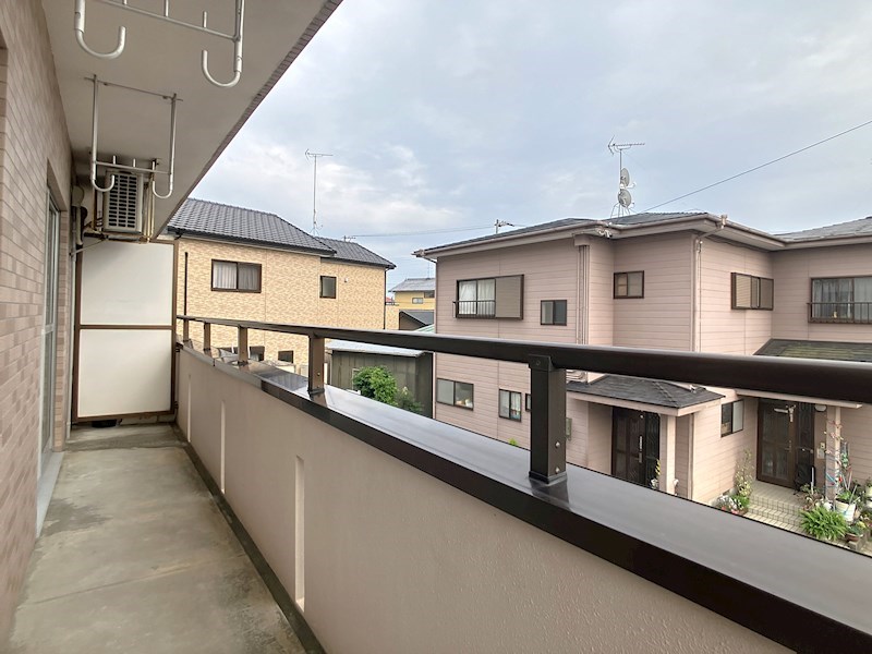 バルコニー　日当たり良好