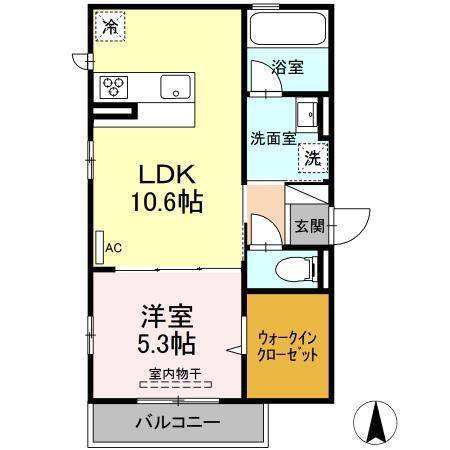 セントラル南江戸の間取り
