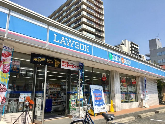 コンビニ　ローソン大津島の関店（コンビニ）まで393m