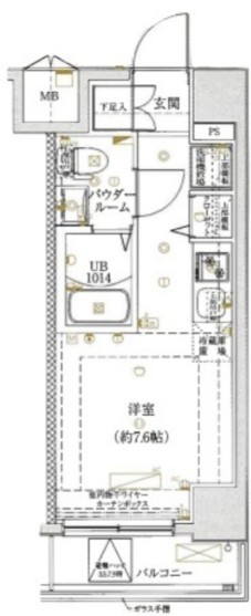 ＪＲ京浜東北線 桜木町駅 徒歩22分 10階建 築9年の間取り写真