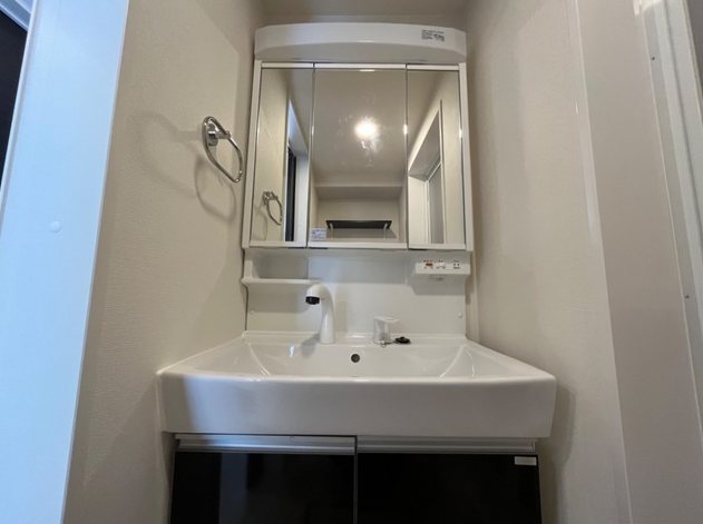 洗面設備　※建築中のため参考イメージ