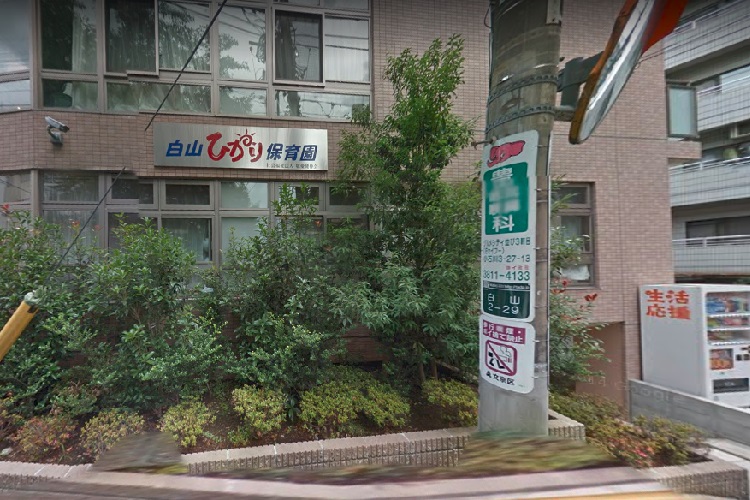 幼稚園・保育園　白山ひかり保育園（幼稚園・保育園）まで172m