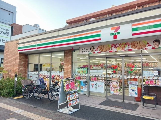 コンビニ　セブンイレブン喜連瓜破駅前店様（コンビニ）まで650m