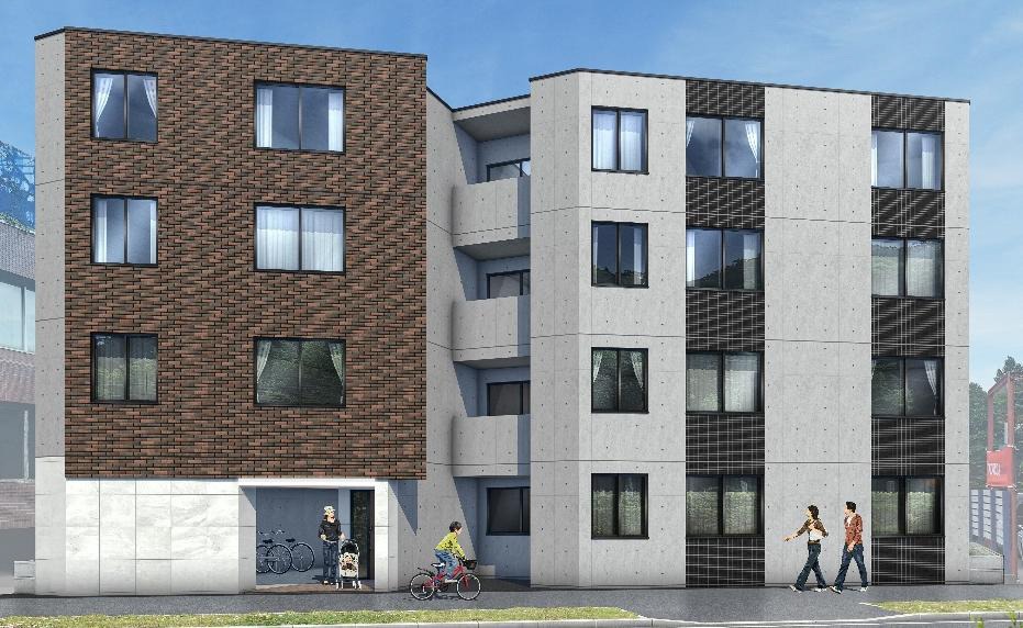 建物外観　完成予想図