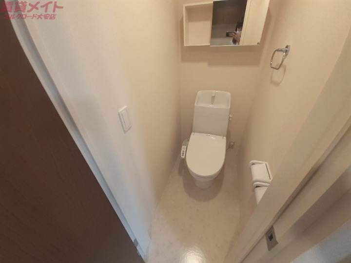 トイレ　同物件別部屋写真