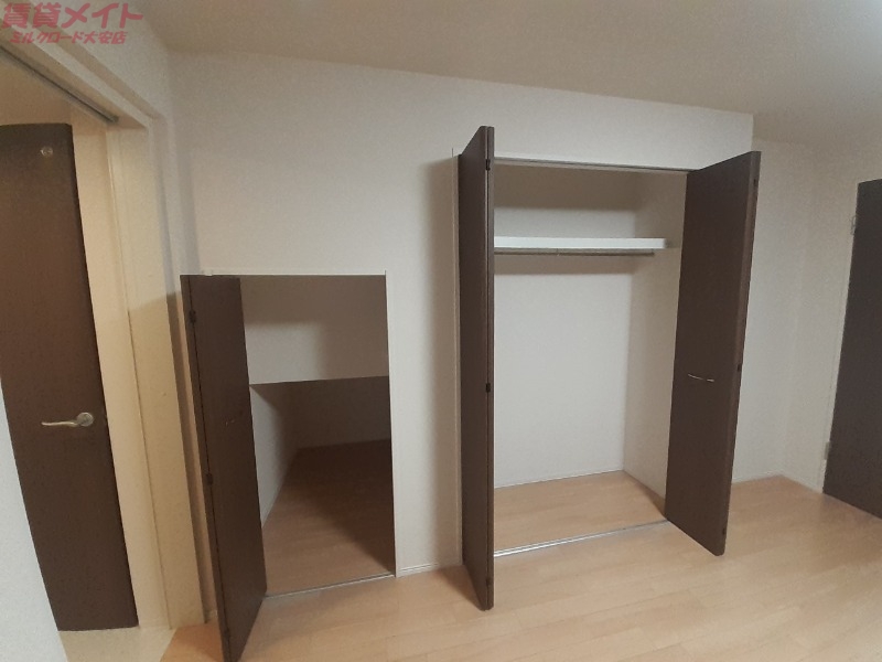 収納　同物件別部屋写真