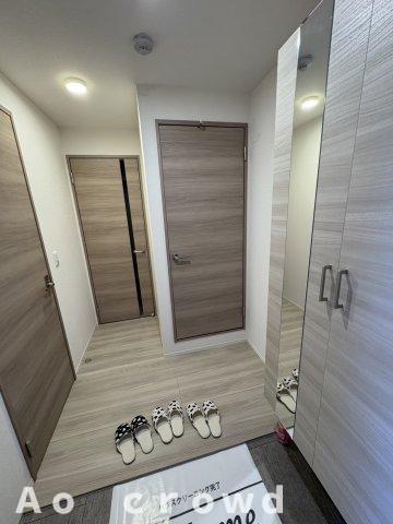 玄関　気になる物件はまとめてご案内ができます！