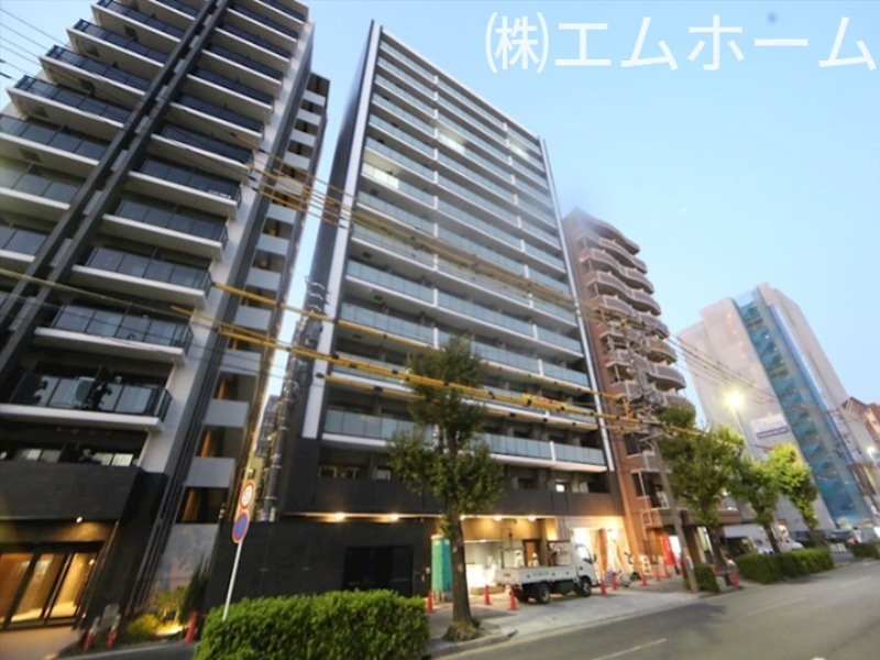 建物外観　外観　オートロック　宅配ＢＯＸ　防犯カメラ　分譲賃貸