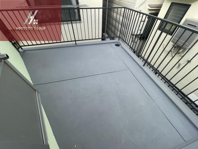 バルコニー　落ち着いた時間を過ごせるバルコニーです