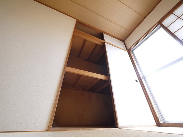 収納　十分な収納スペースがあります