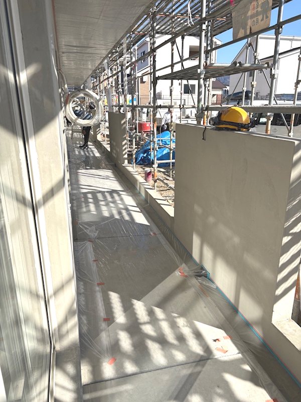 バルコニー　モデルルーム