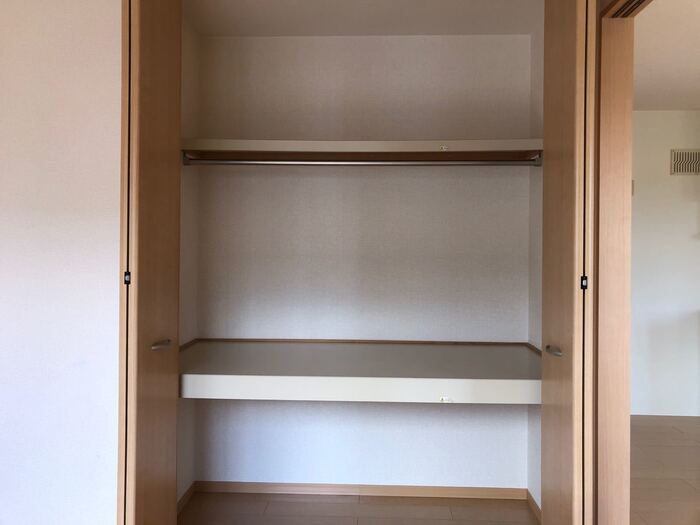 収納　ちょっとした収納スペースも充実しています