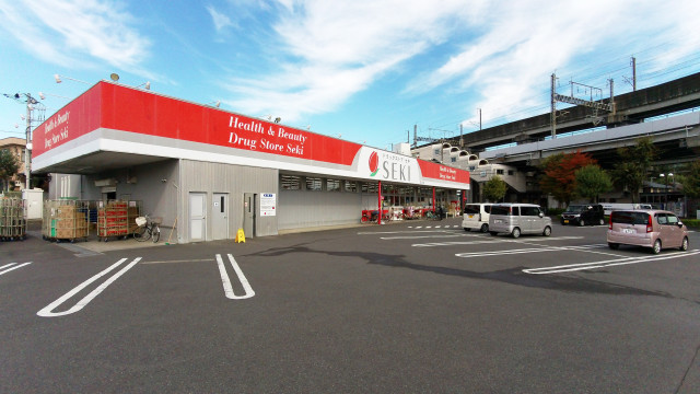 ドラックストア　ドラッグストアセキ沼南店（ドラッグストア）まで900m