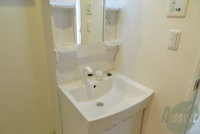 洗面設備　洗面はこちらでお願いいたします。独立で使いやすそうです。