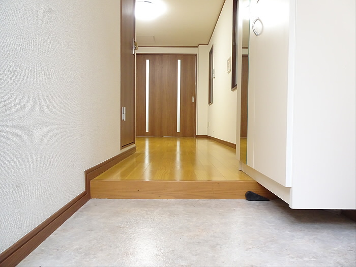 玄関　ゆったりとした玄関です