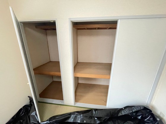 収納　※写真は別号室です。