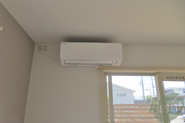 その他設備　エアコンも設置されているので、毎日の暮らしが快適になりますね
