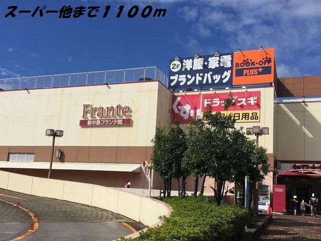 スーパー　新中島フランテ館（スーパー）まで1100m