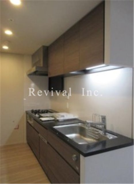 キッチン　料理のしやすいガスキッチン仕様