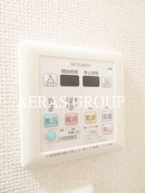 その他設備　室内乾燥機パネル