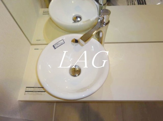 洗面設備　洗面台です。