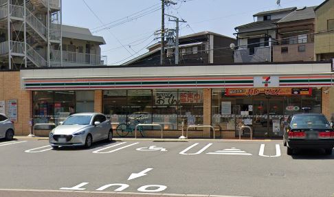 コンビニ　セブンイレブン 大阪中川3丁目店（コンビニ）まで371m