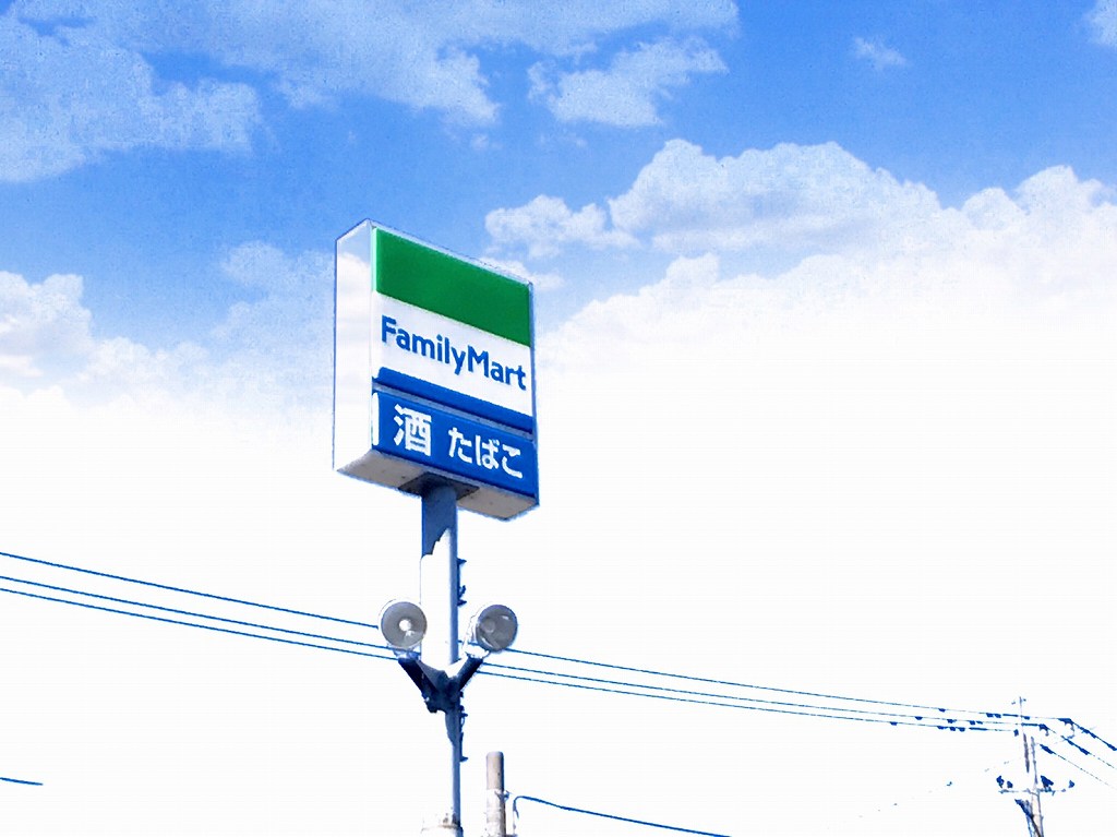 コンビニ　ファミリーマート 姶良東餅田店（コンビニ）まで504m