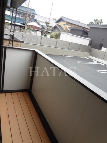 バルコニー　同物件別部屋です