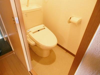 トイレ　温水洗浄便座