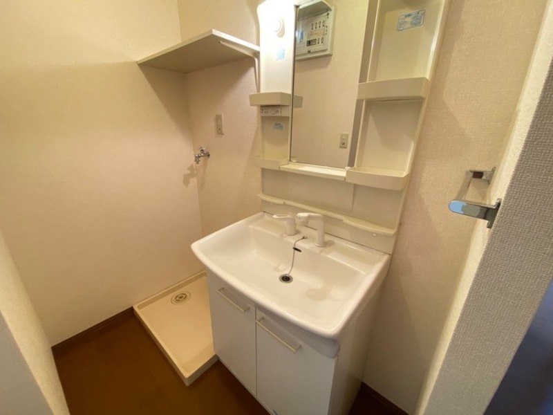 洗面設備　図面と現状に相違がある場合には現状を優先