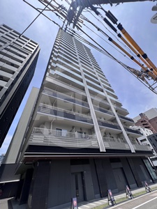 建物外観　プラウドタワー安堂寺　外観