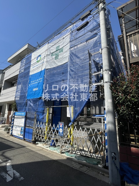 建物外観　建築中のため実際の建物と設備等が変更になる場合がございます。