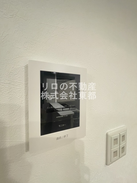 セキュリティ　訪問者が一目で分かるＴＶモニタ付インターホンです！