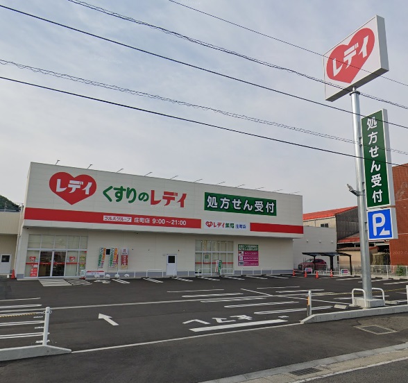 ドラックストア　くすりのレデイ庄町店（ドラッグストア）まで607m