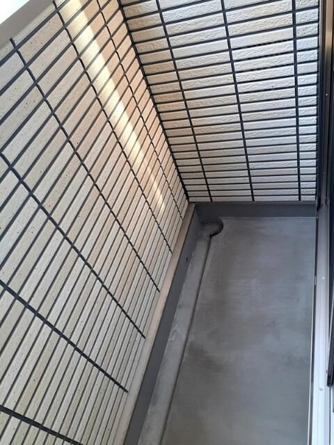 バルコニー　広々としたバルコニーです