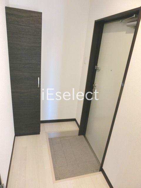 玄関　シューズBOX付きの玄関。