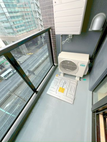 バルコニー　バルコニーがあります