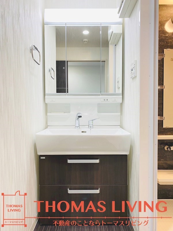 洗面設備　写真準備中の為、同じ建築会社の参考写真をご覧ください