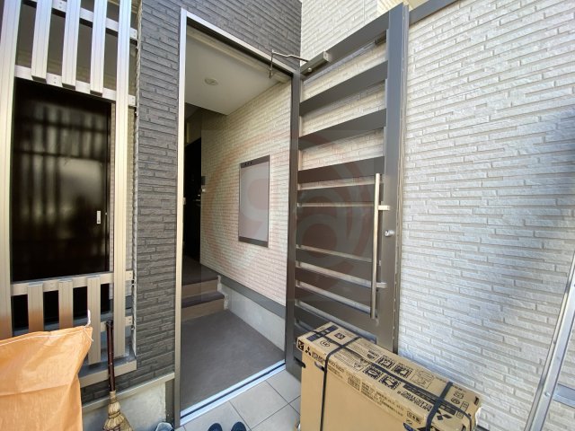 エントランス　同施工イメージ図になります。