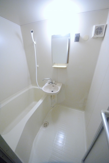 バス・シャワールーム　写真は１０２号室